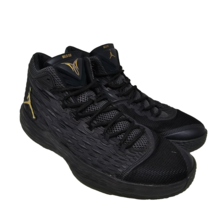 Nike Jordan Melo Black Metallic Gold Anthracite Men&#39;s Size 12 881562-004... - $77.42