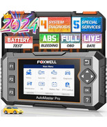 2024 Newest FOXWELL NT614 Elite OBD2 Scanner with 5 Resets ABS Bleeding/... - $701.96