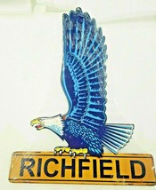 22&quot; Richfield gas oil company station USA steel metal american Eagle AD sign + - £69.90 GBP