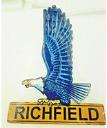 22&quot; Richfield gas oil company station USA steel metal american Eagle AD ... - €77,41 EUR