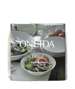 Oneida Grato Porcelain 5 Piece Set 1 Serving Bowl 4 Soup/Cereal Bowls  - $50.48