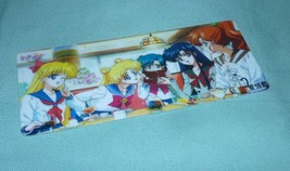 Sailor moon bookmark card sailormoon crystal inner group snack / tea time - $7.00