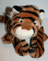 Aurora Plush Full Body Tiger Puppet 14&quot; Cuddly Stuffed Animal Wild Cat Soft Toy - £19.67 GBP
