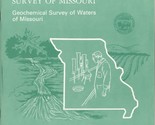 Geochemical Survey of Waters of Missouri by Gerald L. Feder - $12.99
