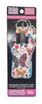 Smokezilla Butterfly Design Neoprene Lighter Holder Carabiner Key Chain - $8.90