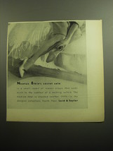 1958 Lord &amp; Taylor Newton Elkin Shoes Ad - Newton Elkin&#39;s secret sole - £14.44 GBP