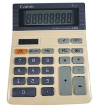 Vintage Canon Electronic Solar Powered Calculator No. LS-83H - $19.28