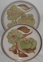 Set (2) Denby Troubadour Pattern Stoneware Salad Plates Made In England - £31.65 GBP