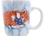 Coffee Cup Kitten With Ball Collectible Tea Cup - £6.33 GBP