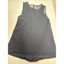 Lululemon Sculpt Tank II Top Shirt Black Mesh Sleeveless Activewear Yoga... - $464.68 MXN