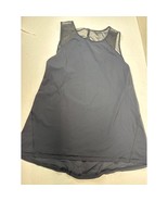 Lululemon Sculpt Tank II Top Shirt Black Mesh Sleeveless Activewear Yoga... - $464.68 MXN