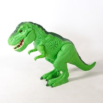 11&quot; Green Jurassic Tyrannosaurus T-Rex Dinosaur Dino Action Figure Toy - £5.74 GBP