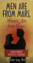 Men are from Mars Women are from Venus(VH1995)Dr. John Gray, Ph.D.-RARE-... - $74.70