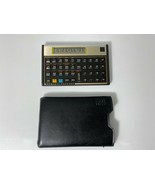 Calculator 1987 Hewlett Packard HP 12C Financial Gold Tone w Pouch Case ... - $1,196.93 MXN