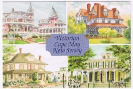 Postcard Scenic Cape May New Jersey Multi View - £2.84 GBP