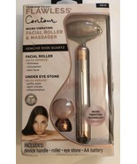 Finishing Touch Flawless Contour Vibrating Facial Roller &amp; Massager Rose... - £19.73 GBP