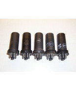 RCA, GE, JAN type 6AG7, 6F6 &amp; 6N7 Electron Tube Lot, 5pcs. - £1.50 GBP