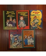 5 LOT-1940&#39;S/1951/1960/1961 VTG Raggedy Ann &amp; Andy Books by Johnny Gruel... - €42,15 EUR