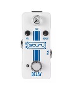 SCURU DELAY Guitar/Bass Delay Effect Pedal VOL/REPEAT Controls made by C... - $30.71 CAD