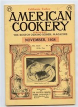 American Cookery November 1938 Boston Cooking School Baked Noodles &amp; Veal  - £11.05 GBP