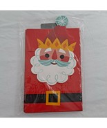 Santa Gift Bags Sacks 8 pack Fold Over Christmas Treats - £5.53 GBP