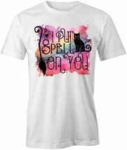 I Put A Spell On You T Shirt Tee Short-Sleeved Cotton Halloween Clothing S1WCA531 - £16.53 GBP+