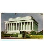 The Lincoln Memorial Washington D.C. Postcard Unused - $8.20 CAD