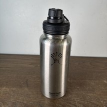2016 HYDRO FLASK 32 oz Beer Growler - Stainless Steel with Label &amp; Screw on Lid - £18.28 GBP