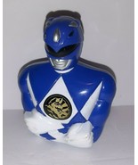 BLUE Mighty Morphing Power Rangers Candy Container FULL Vintage - £6.34 GBP