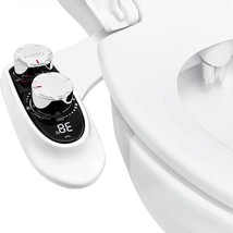 Dual Nozzle Self Cleaning Hot And Cold Bidet Attachment For Toilet Warm ... - £51.32 GBP