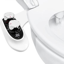 Dual Nozzle Self Cleaning Hot And Cold Bidet Attachment For Toilet Warm ... - £51.47 GBP