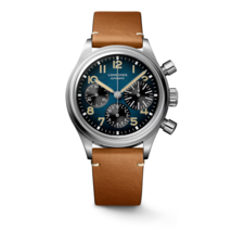 The Longines Aviation Bigeye 41 MM Chronograph Automatic Watch L28161932 - £2,124.66 GBP