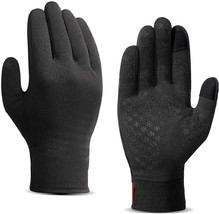 Touch Screen Running Gloves Lightweight &amp; Thermal Winter Gloves -  (Grey... - £10.69 GBP