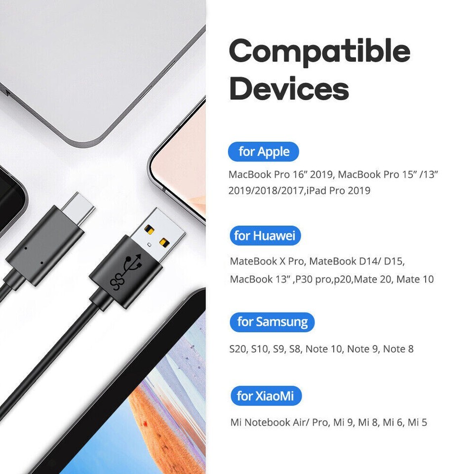 Charging & Data Sync Cable for Honor View 10 (V10) Item image 5