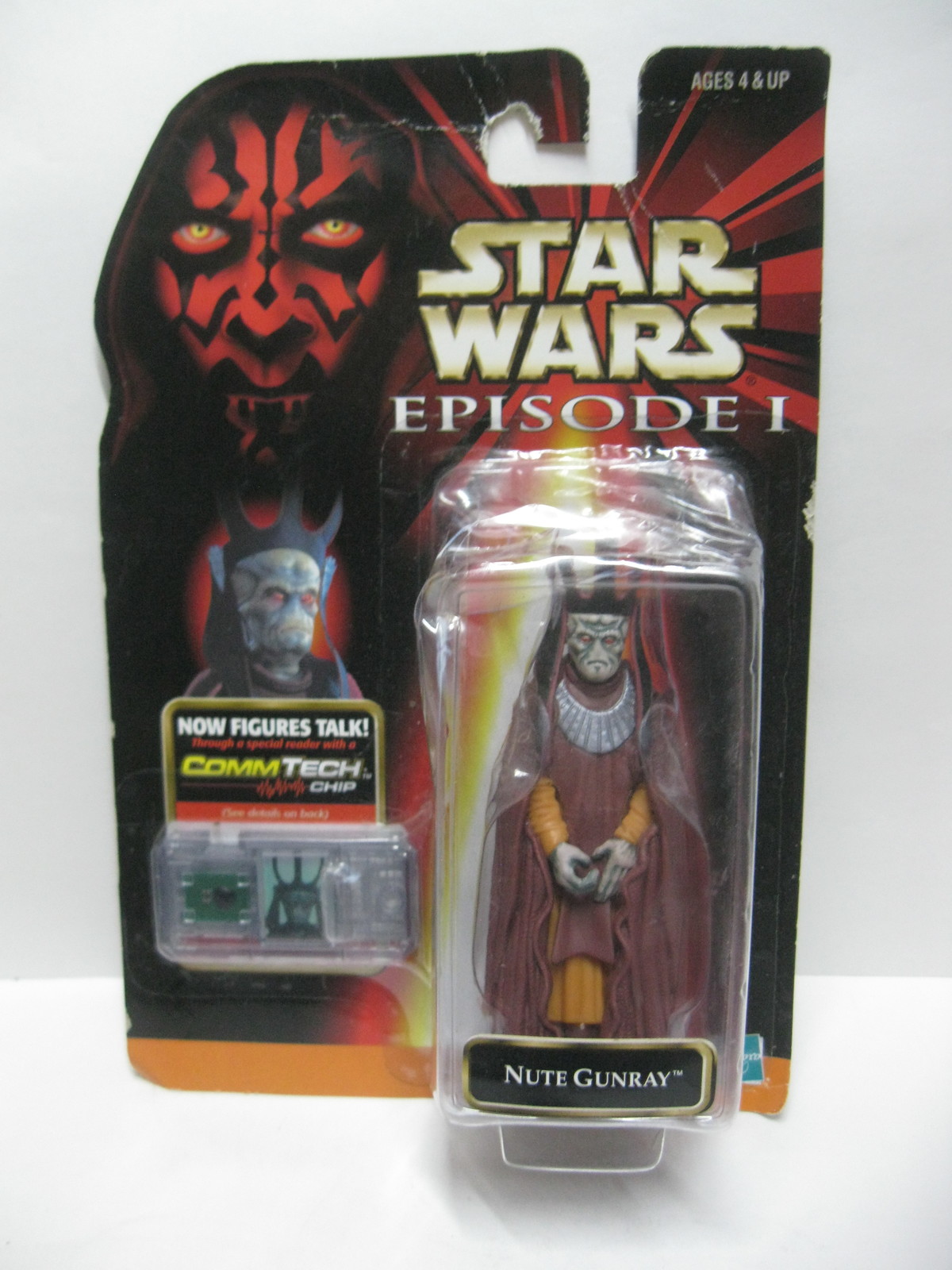 Primary image for 1999 Star Wars Episode 1 Nute Gunray Action Figure with CommTech Chip Hasbro NIP