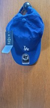 NWT Los Angeles Dodgers blue 47 brand Cap Adjustable unisex - £15.97 GBP