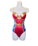 Classic Wonder Woman Halloween Cosplay Body Suit Size Small - $366.40 MXN