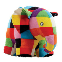 Elmer The Patchwork Elephant Plush - £28.32 GBP