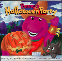 Licensed Barney&#39;s Halloween Party Book - £5.42 GBP