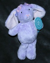 The Manhattan Toy Company Plush Heart Bunny Purple Stuffed Animal Baby Toy NEW - £38.76 GBP
