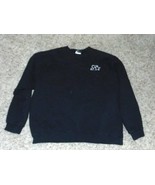 Mens Sweatshirt Starter Black Pullover Long Sleeve Crew Neck-size XL - £9.35 GBP