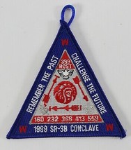 Vintage 1990 SR-3B Conclave Host 399 Button WWW OA Boy Scouts BSA Camp Patch - £9.19 GBP