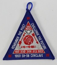 Vintage 1990 SR-3B Conclave Host 399 Button WWW OA Boy Scouts BSA Camp Patch - £8.74 GBP