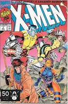 X-Men Comic Book Second Series #1 Gambit Cover Marvel 1991 VFN/NEAR Mint Unread - £3.90 GBP