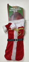 Santa Costume Wine Bottle Bag Gift Table Party Christmas Decor - £2.36 GBP