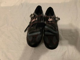 CAT-1 CARBON FIBER CYCLING CLIP IN PEDDLE SHOE MENS sz5.5 UK 4.5 - £19.30 GBP