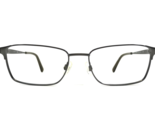 Joseph Abboud Eyeglasses Frames JA4068 033 GUNMETAL Rectangular 55-17-145 - $51.21