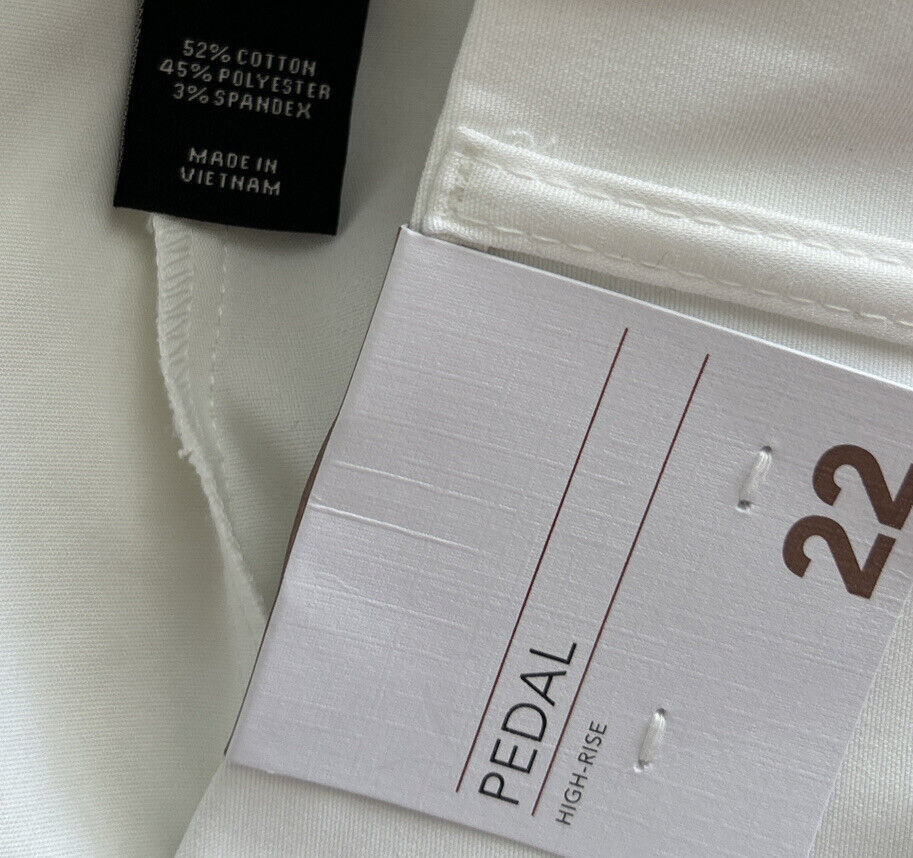 LANE BRYANT WHITE PEDAL PUSHER Capri Pants Women 22 High Rise Modern Stretch NEW Item image 5