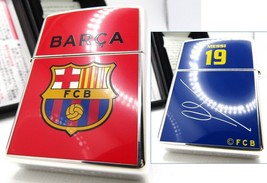 FC Barcelona BARCA 19 Messi Double Sided Limited No.0174 Zippo 2006 Mint Rare - £186.12 GBP