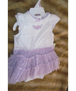 Little Me BabyTutu Dress 9 Monthes Ballet Polka Dots Tulle One Piece Bot... - $16.44 CAD